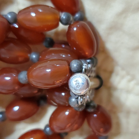 Vintage 5 Strand Bead Bracelet - Picture 5 of 5